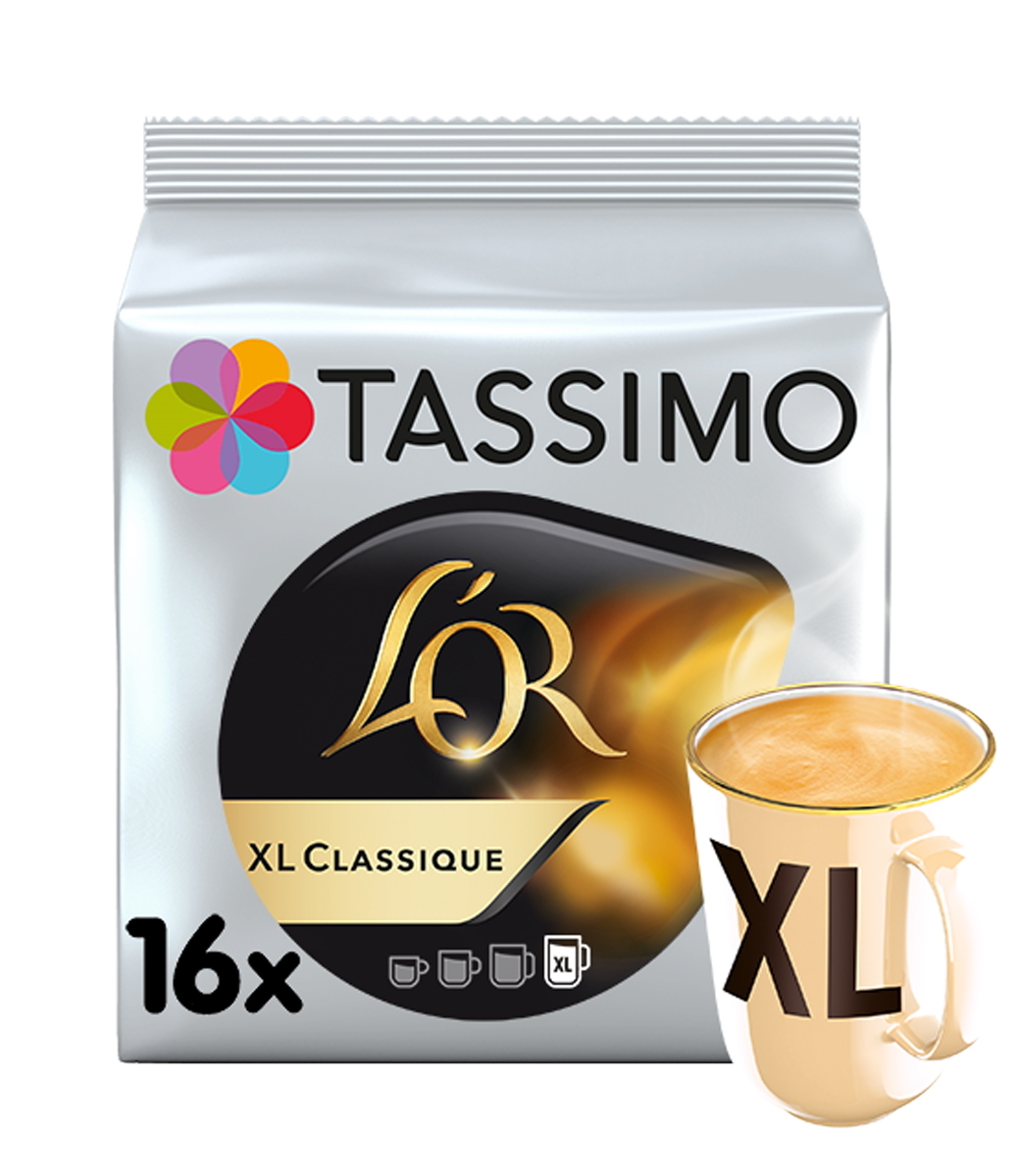 Картинка Кофе в капсулах Tassimo L’OR Xl Classique (16 капс.)