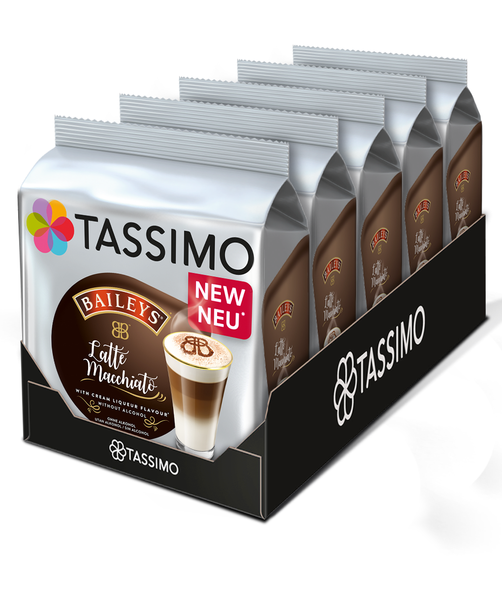 Картинка Набор кофе в капсулах Tassimo  "Baileys Latte Macchiato" (40 капсул)