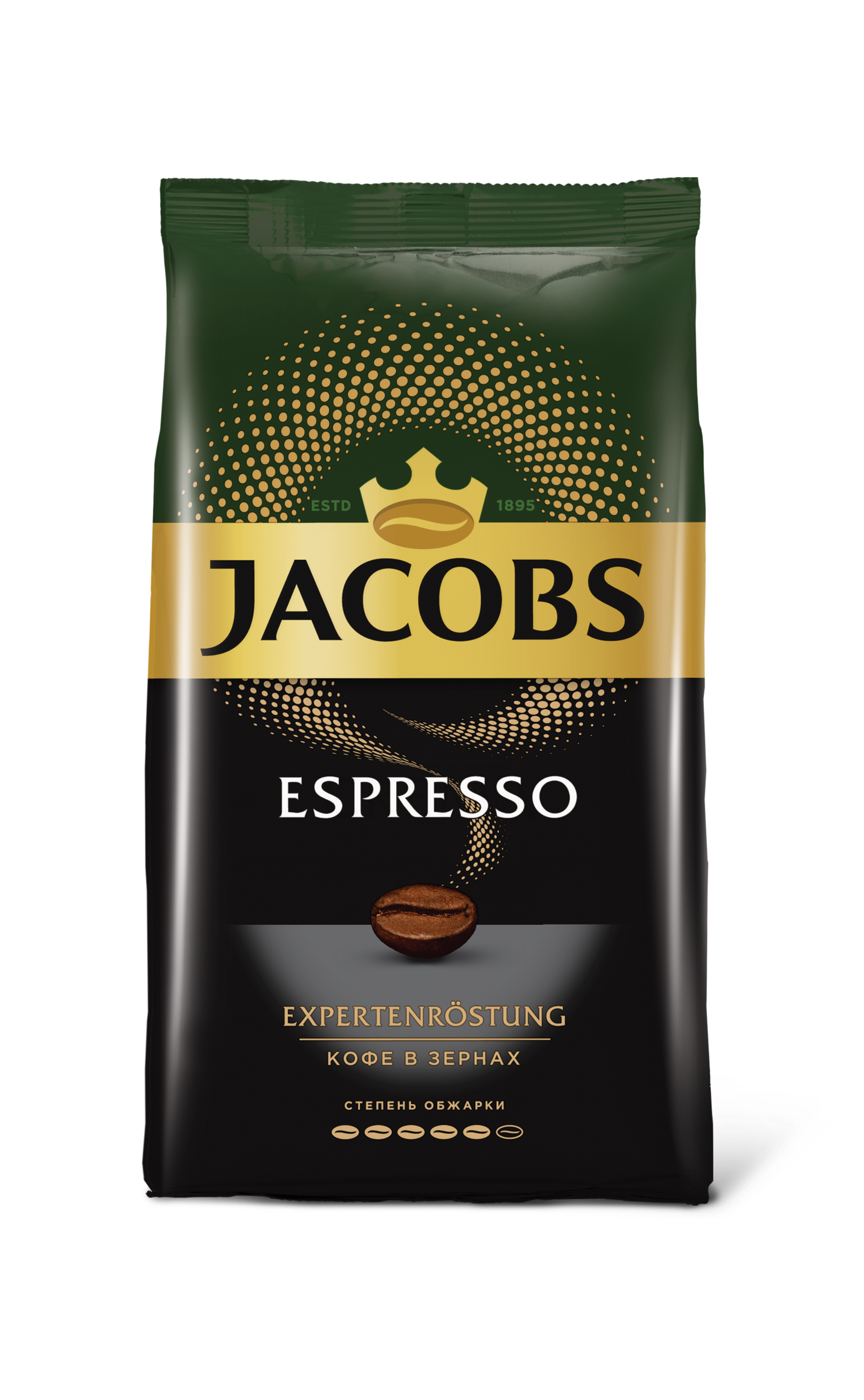 Картинка Кофе Jacobs Espresso  в зернах 1 кг