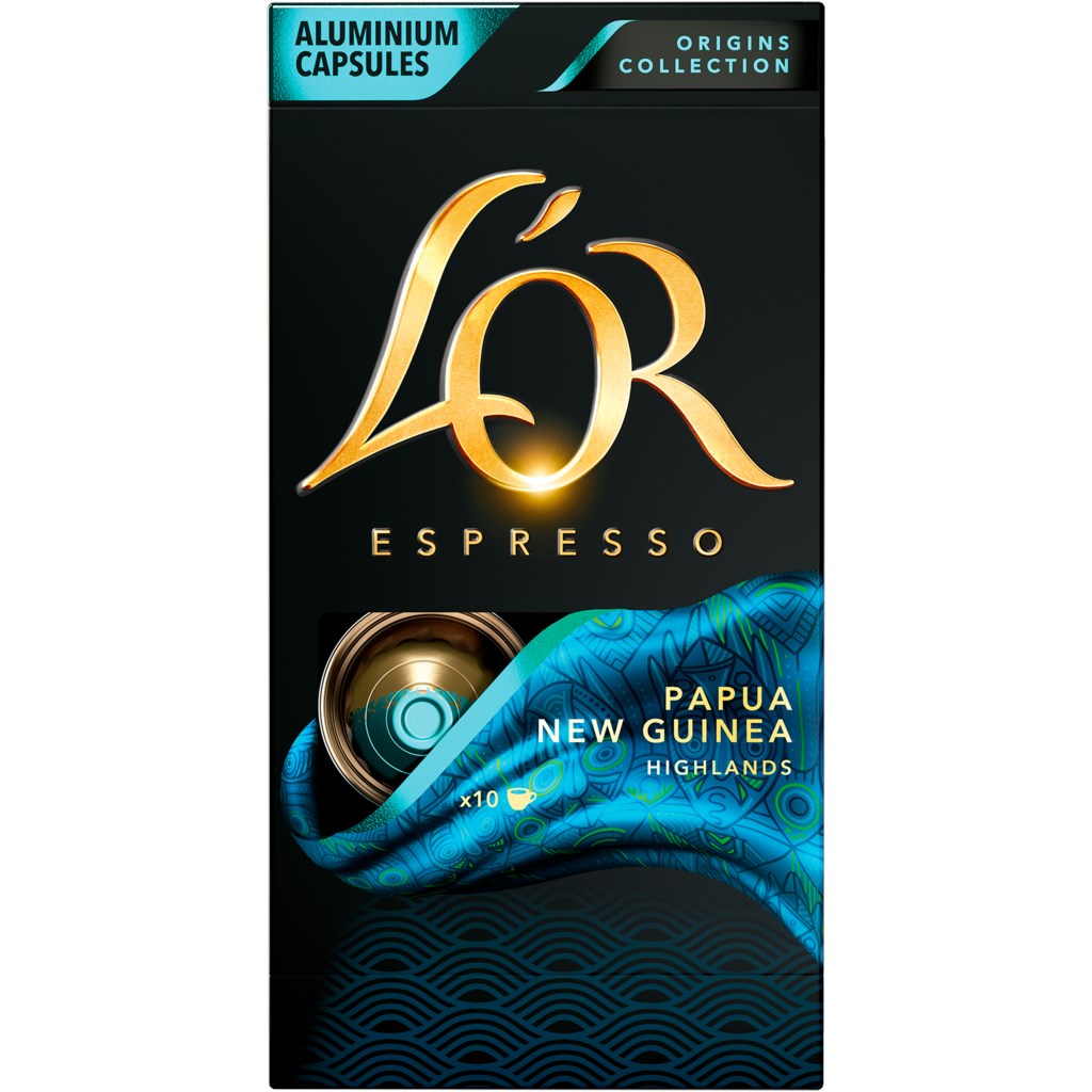 Картинка Кофе в капсулах L'OR Espresso Papua New Guinea, 10 порций