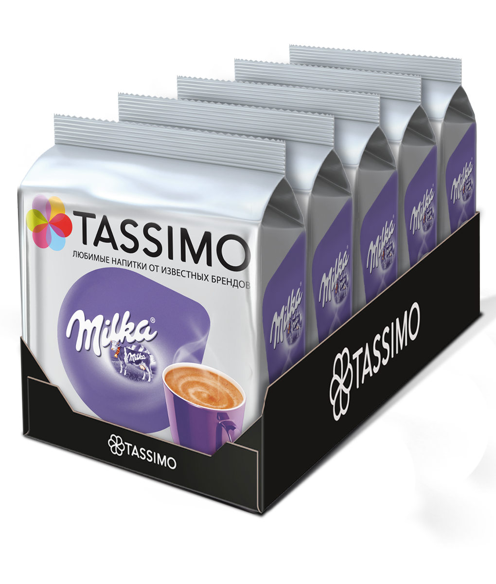Картинка Набор кофе в капсулах Tassimo "Milka" (40 капсул)