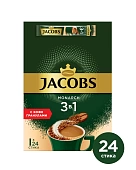 Фото Растворимый кофе Jacobs 3 в 1 Monarch +, в стиках 24 шт, упаковка