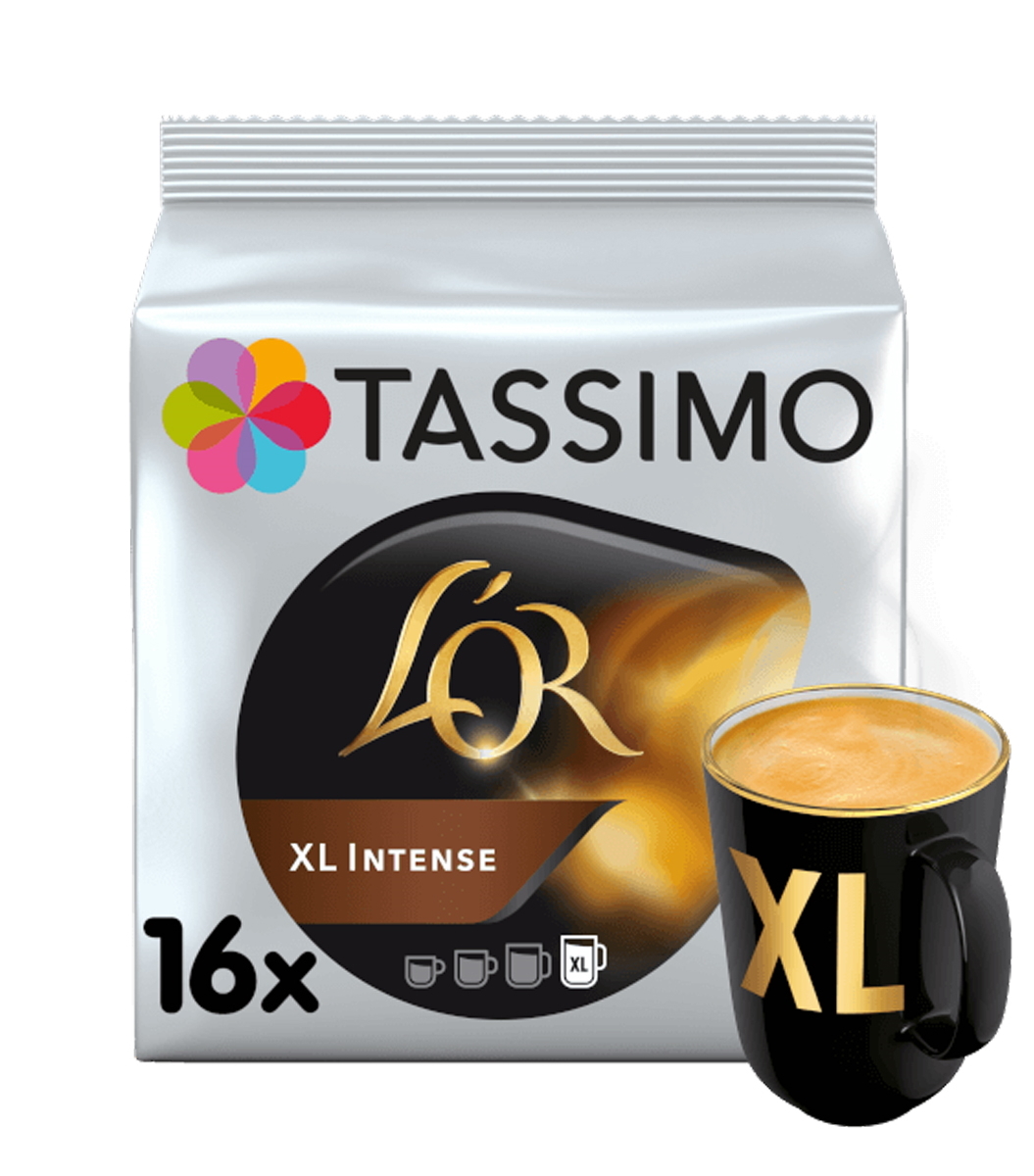 Картинка Кофе в капсулах Tassimo L'OR XL Intense (16 капс.)
